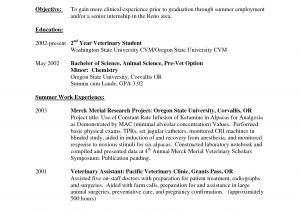 Veterinary Student Resume 16 Luxury Images Of Vet Tech Resume Sample