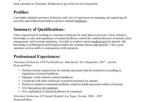 Veterinary Student Resume College Veterinary Medicine Cornell University Sample