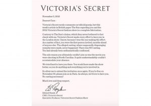Victoria Secret Cover Letter Cara Delevingne Shares Victoria 39 S Secret Letter to Set the