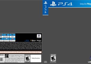 Video Game Cover Template Ps4 Cover Template by Etschannel On Deviantart