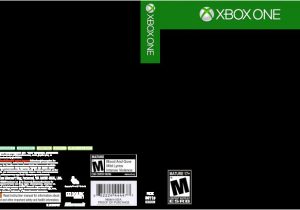 Video Game Cover Template the Gallery for Gt Xbox One Game Case Template