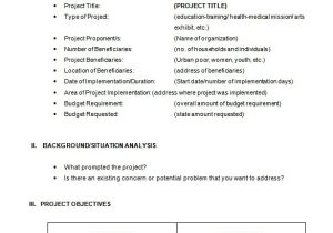 Video Project Proposal Template 46 Project Proposal Templates Doc Pdf Free Premium