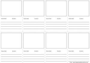 Video Storyboard Template Powerpoint 6 Audio Video Storyboard Templates Free Premium