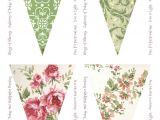 Vintage Bunting Template 17 Best Images About Banners Bunting On Pinterest