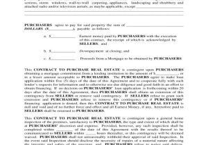 Virginia Real Estate Contract Template Agreement to Purchase Real Estate Free Download