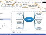 Visio Mind Map Template Create New Visio Brainstorming Mindmap Drawing In