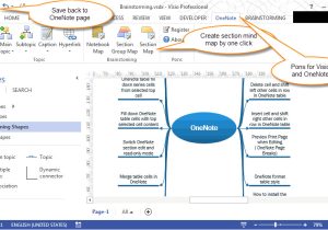 Visio Mind Map Template Create New Visio Brainstorming Mindmap Drawing In