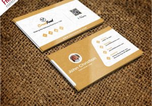 Visiting Card Background Eps File Free Download Restaurant Chef Business Card Template Free Psd Free