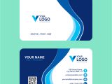 Visiting Card Background Eps Vector Blaue Elegante Unternehmenskarte Free Psd Download