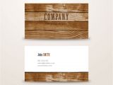 Visiting Card Background New Design Wooden Background Business Card Vector Art Graphics
