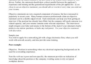 Visual Basic Resume Statement Sample Objective Statement for Resume 9 Examples In Pdf