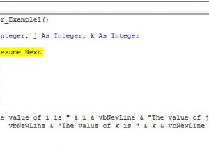 Visual Basic Resume Vba On Error Statement top 3 Ways to Handle Errors In Vba