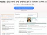 Visual Resume Word format 15 Free tools to Create Outstanding Visual Resume