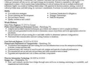 Voice Engineer Resume Cisco Voice Engineer Resume Sample Engineering Resumes