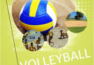 Volleyball Flyer Template Free Volleyball Game Flyer Template Postermywall