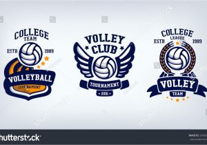 Volleyball Logo Design Templates Volleyball Logo Design Templates 16456 Loadtve