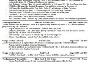 Volleyball Player Resume Template for New Volleyball Coaches Volleyball Coach Chuck Rey