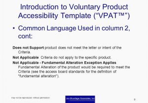 Voluntary Product Accessibility Template Section 508 the Loving Voluntary Product Accessibility Template