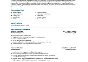 Volunteer Resume Sample 10 Volunteer Resume Templates Pdf Doc Free Premium