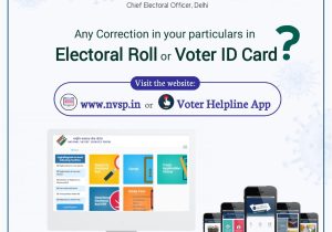 Voter Card Name Correction form Ceo Delhi Office Ceodelhioffice Twitter