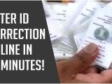 Voter Id Card Name Change Voter Id Correction Online How to Make Changes In Your Voter Id Card In 10 Minutes