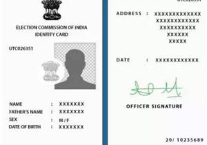 Voter Id Card Name Correction You Can Get Errors In Voter S Card Rectified by October 15