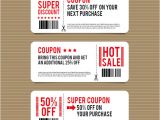 Voucher HTML Template 43 Printable Coupon Design Templates to Download Sample