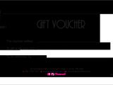 Voucher HTML Template Gift Voucher Template Word Free Download Planner