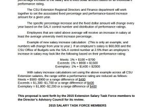Wage Proposal Template 8 Salary Proposal Templates Sample Templates