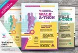 Walk A Thon Flyer Template Walkathon event Flyer Templates by Kinzi21 Graphicriver