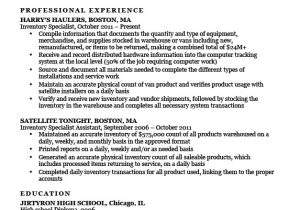 Warehouse associate Resume Sample Warehouse associate Resume Sample with Experience