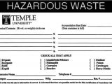 Waste Management Strategy Template Hazardous Waste Label Template sokolteacher Plan Bee