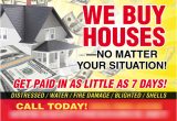 We Buy Houses Flyer Template We Buy Houses Postcard Template Washington D C Real