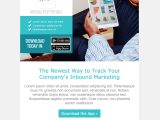 Web Design Email Marketing Templates top 8 B2b Email Templates for Marketers In 2017