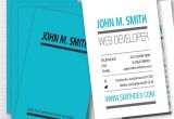 Web Developer Business Card Templates 3 Typographic Web Developer Business Card Templates Best