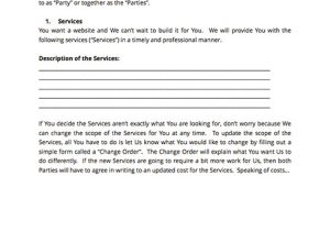 Web Service Contract Template Finally A Simple Web Design Contract Template Docsketch