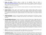 Web Services Contract Template Hosting Agreement Template 13 Free Word Pdf format