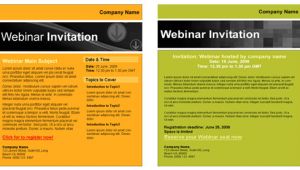Webinar Email Template Webinar Templates for Email Marketing
