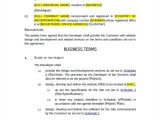 Webmaster Contract Template 40 Contract Templates Docs Pages Word