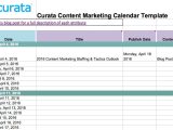 Website Editorial Calendar Template Editorial Calendar Templates for Content Marketing the