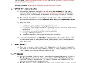 Website Ownership Contract Template Sample Website Development Agreement 8 Documents In Pdf