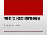 Website Redesign Proposal Template How to Prepare A Website Redesign Proposal