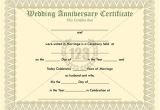 Wedding Anniversary Certificate Template Most Memorable Wedding Anniversary Certificate Templates