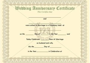 Wedding Anniversary Certificate Template Most Memorable Wedding Anniversary Certificate Templates