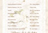 Wedding Blessing order Of Service Template Wedding order Template 38 Free Word Pdf Psd Vector