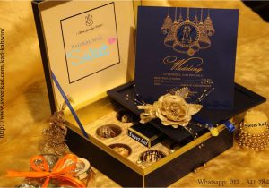 Wedding Card and Gift Box Kad Kahwin with Images Box Wedding Invitations Card Box