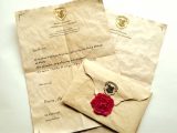 Wedding Card Box Joann Fabrics Diy Hogwarts Letter Harry Potter Tutorial Hogwarts Brief