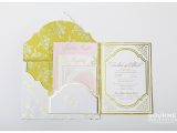Wedding Card Box Joann Fabrics Gold Foil Embossed Invitations Gold Invitations Blush