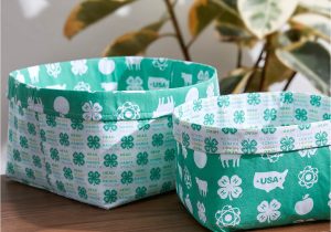 Wedding Card Box Joann Fabrics How to Make 4h Fabric Bins Joann