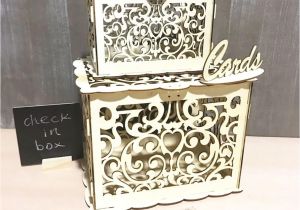 Wedding Card Box with Lock New Diy Wedding Gift Card Box Wooden Money Box with Lock and